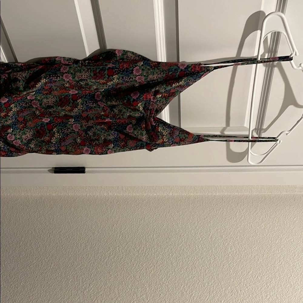 Floral Spaghetti Strap Dress